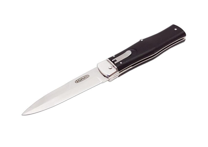 Викидний ніж Mikov Predator Black ABS Stonewashed N690 (241-BH-1) 241-BH-1/STKP фото